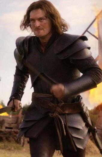 Gawain Cursed TV Show Matt Stokoe Black Cosplay Leather Jacket