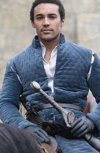 Cursed TV Series King Arthur Devon Terrell Blue Cotton Jacket