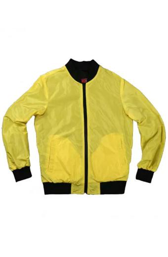 Samurai V Cyberpunk 2077 Gaming Yellow Cosplay Bomber Jacket