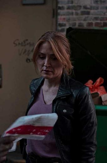 Detective Chesler Sasha Alexander Dangerous Lies Bomber Jacket