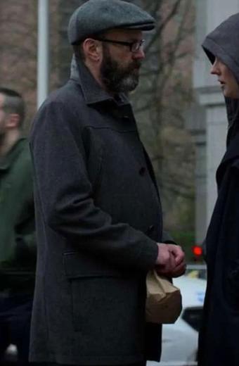 Mitchell Ellison Geoffrey Cantor Daredevil Grey Trench Coat