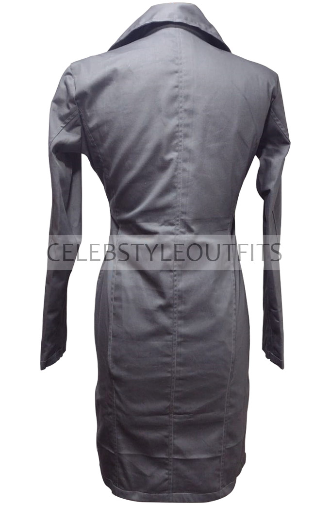 Dark Phoenix Sophie Turner Jean Grey Cotton Trench Coat sophie-turner-dark-phoenix-trench-coat