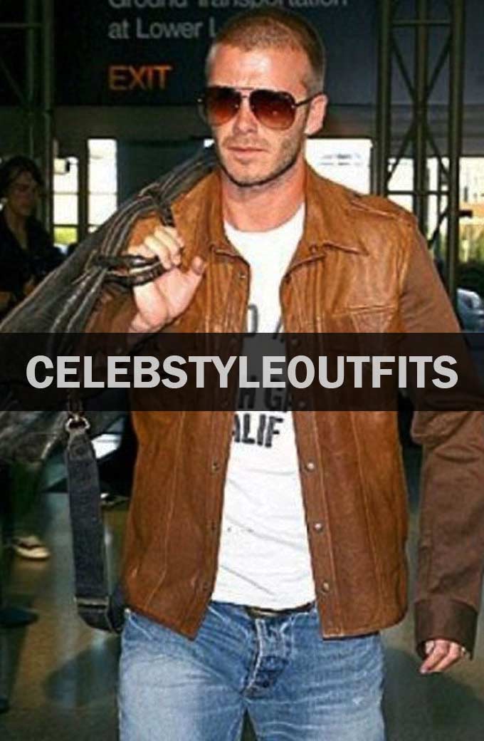 Casual Pop Concert David Beckham Mens Brown Leather Jacket david-beckham-brown-leather-jacket