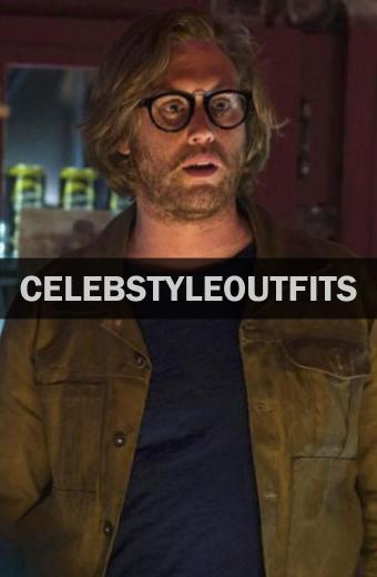 TJ Miller Deadpool Jack Hammer Weasel Brown Cotton Jacket