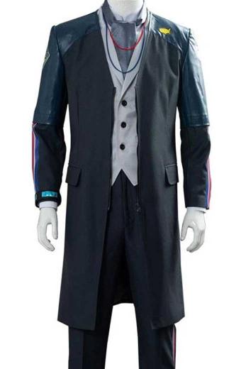Die Hardman Bridges Death Stranding Black Cosplay Wool Coat