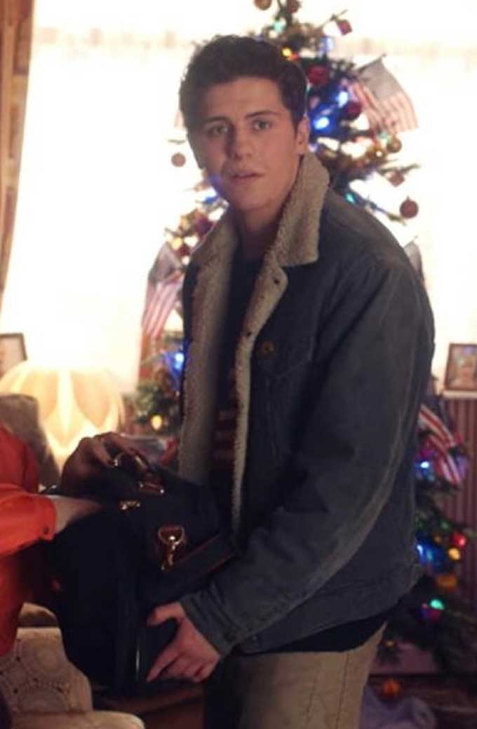 James Maguire Derry Girls Dylan Llewellyn Blue Denim Jacket