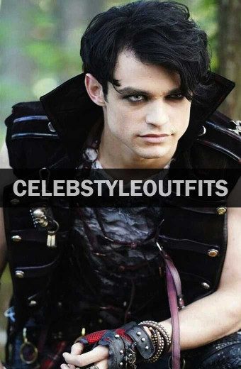 Thomas Doherty Descendants Harry Hook Black Cosplay Tail Vest