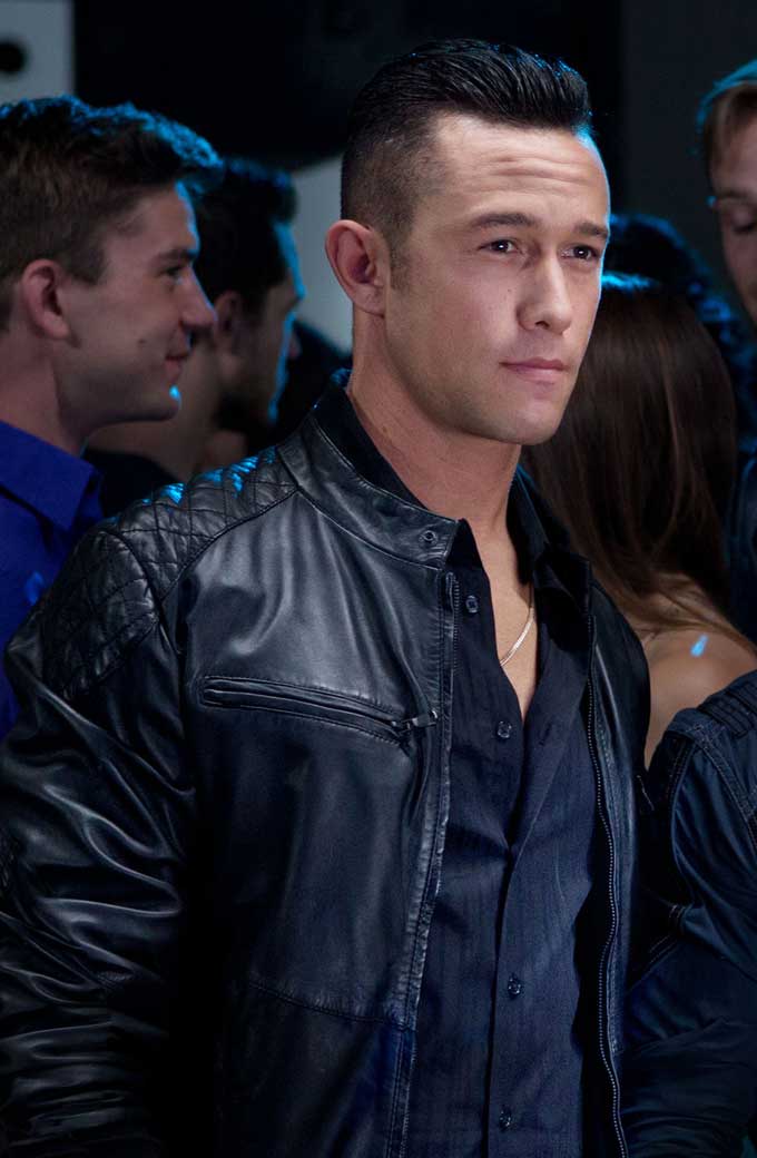 Joseph Gordon Levitt Don Jon Bomber Black Quilted Jacket