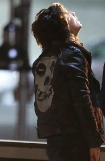 Dont Look Up Timothee Chalamet Yule Black Leather Jacket
