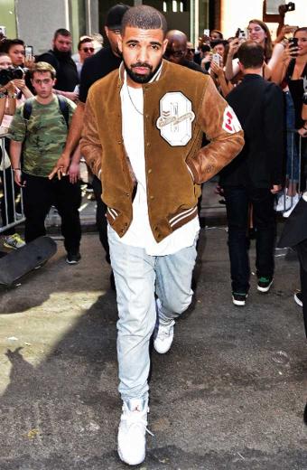 Aubrey Drake Graham Octobers Very Own Bomber Varsity Jacket