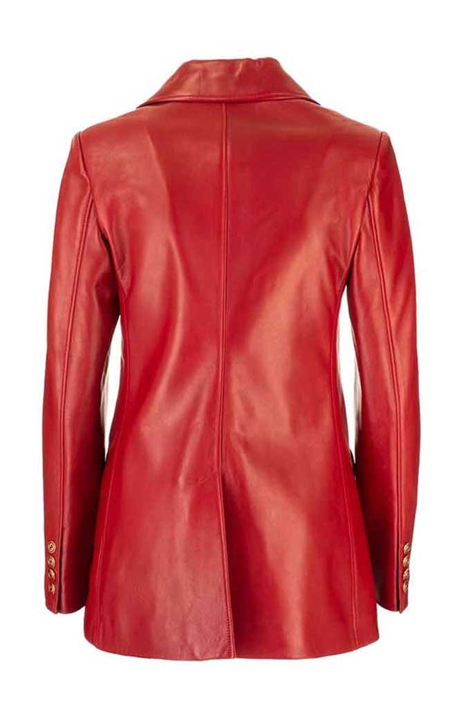 Dynasty Fallon Carrington Elizabeth Gillies Red Trench Jacket elizabeth-gillies-dynasty-jacket