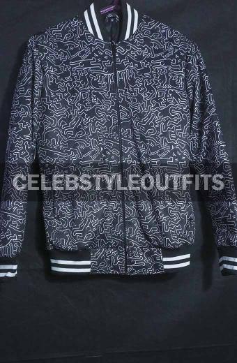 Lily Collins Emily Cooper Emily In Paris Black Varsity Jacket