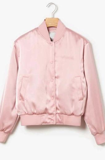 Lily Collins Emily Cooper Emily in Paris Pink Satin Jacket
