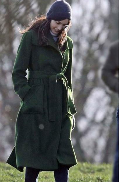 Eternals Movie Gemma Chan Sersi Green Wool Long Trench Coat eternals-sersi-green-wool-coat