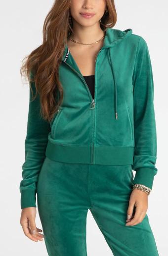 Alanna Ubach Euphoria TV Series Suze Green Velvet Hoodie