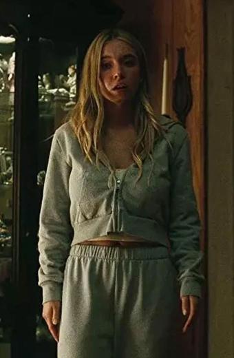 Euphoria Sydney Sweeney Cassie Howard Blue Fleece Hoodie