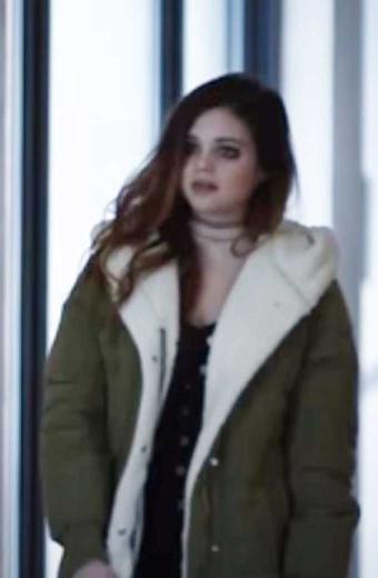 Lucy Every Breath You Take India Eisley Shearling Lined Coat