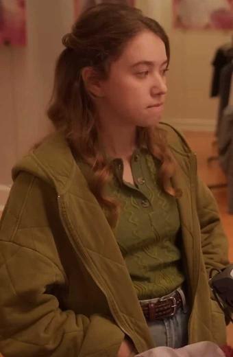 Zoe Christensen Fakes Emilija Baranac Hooded Quilted Jacket