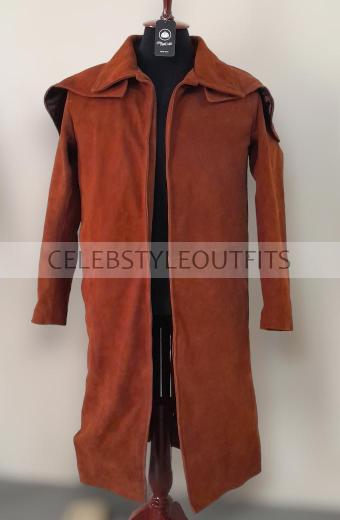 Fallout New Vegas NCR Veteran Ranger Brown Long Duster Coat