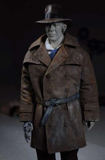 Fallout Gaming Stephen Russell Nick Valentine Long Trench Coat