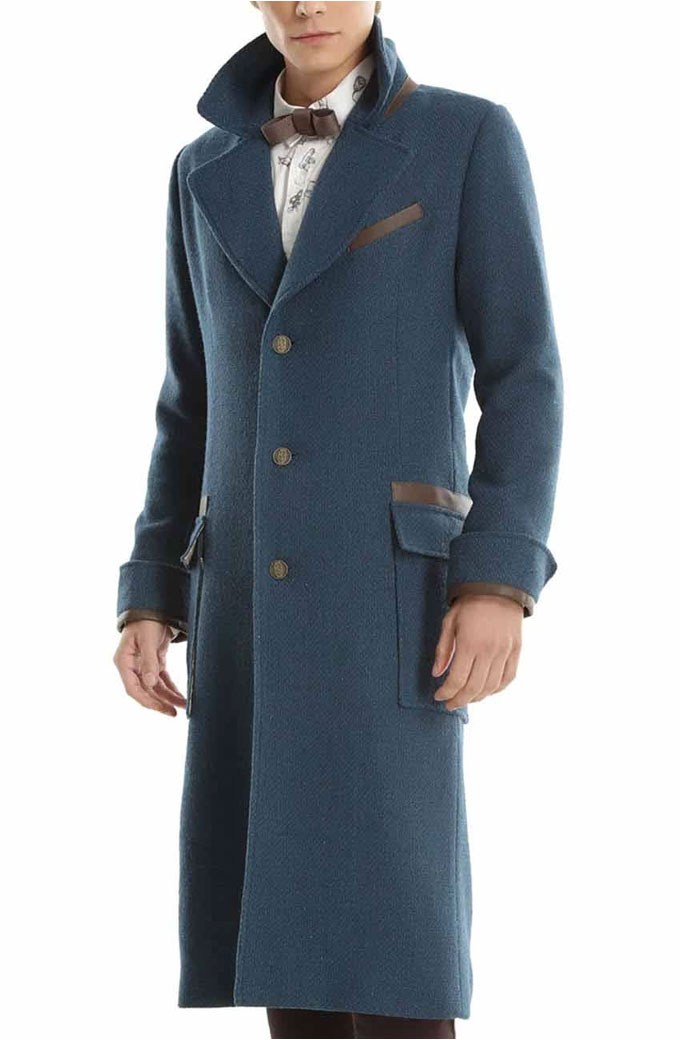 Fantastic Beasts Eddie Redmayne Newt Scamander Coat