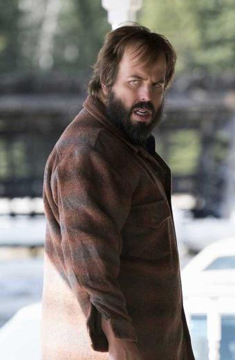Bear Gerhardt Fargo Angus Sampson Brown Plaid Flannel Jacket