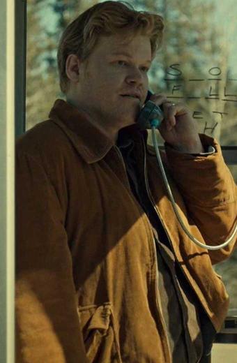 Fargo Jesse Plemons Ed Blumquist Brown Suede Leather Jacket