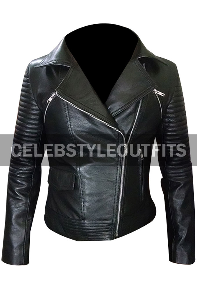 Gal Gadot Fast And Furious Gisele Yashar Biker Leather Jacket