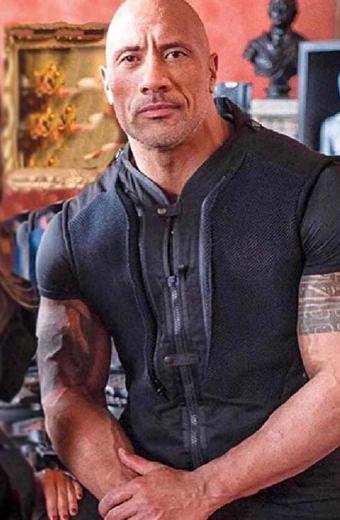 Dwayne Johnson Fast And Furious Hobbs And Shaw Luke Hobbs Vest