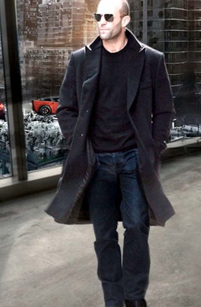 Jason Statham Fast And Furious Deckard Shaw Long Trench Coat