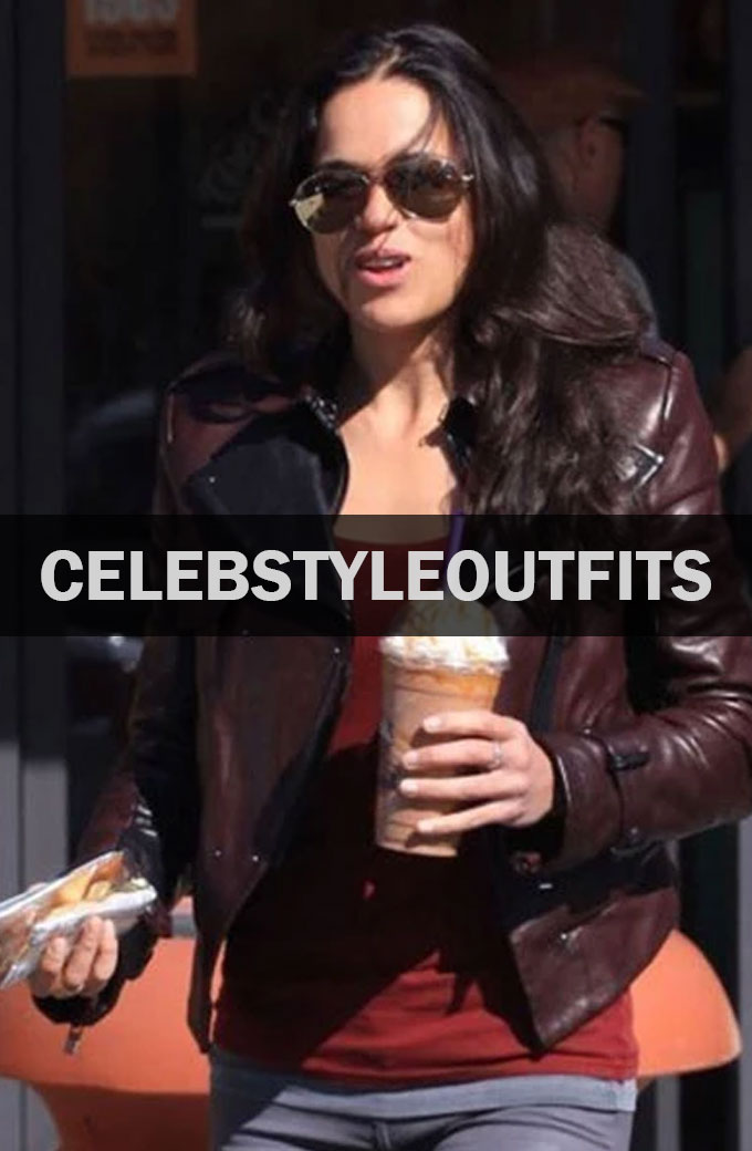 Fast And Furious Letty Ortiz Michelle Rodriguez Biker Jacket