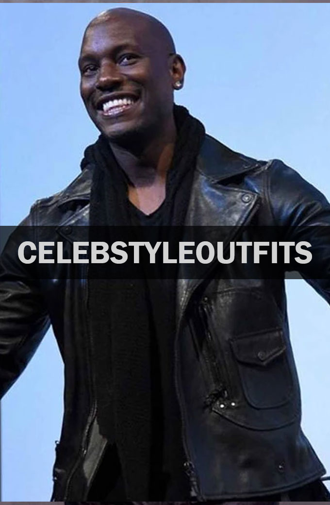 Fast And Furious Roman Pearce Tyrese Gibson Mens Biker Jacket