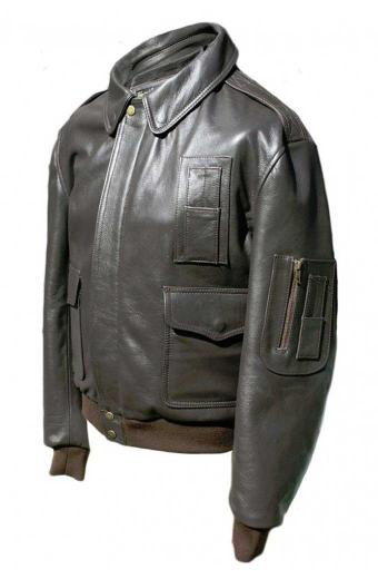 Aliens Ripley Sigourney Weaver Brown Leather Jacket