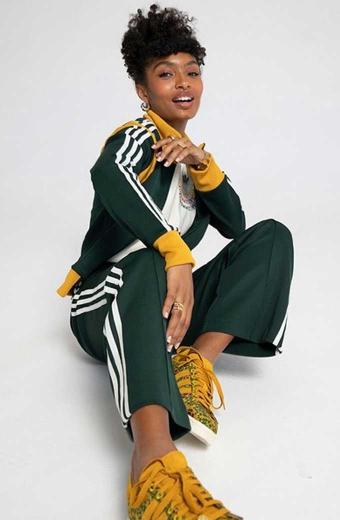 Marsai Martin Diane Johnson Black ish Green Track Jacket