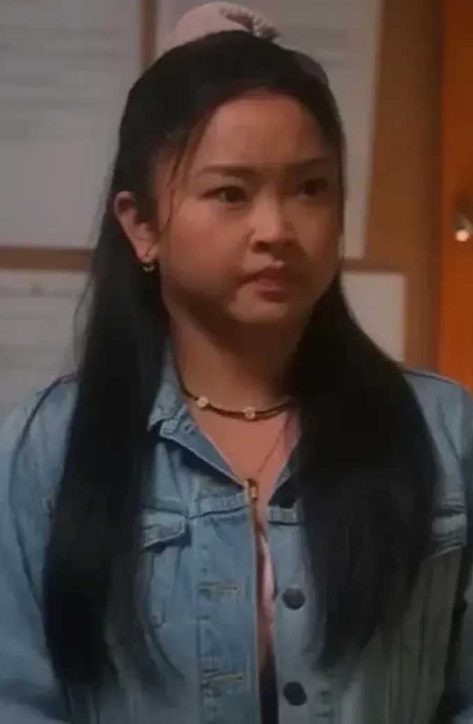 Erika Vu Boo Bitch TV Series Lana Condor Blue Denim Jacket