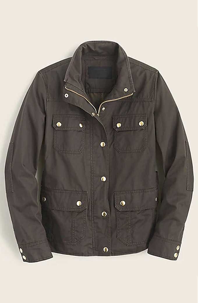 Taylor Rentzel MacKenzie Meehan Bull Black Cotton Jacket