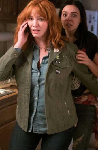 The Strangers Christina Hendricks Cindy Green Cotton Jacket