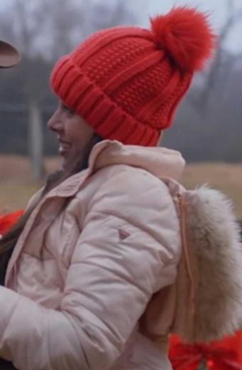 Laur Allen Haley Hollis Christmas At The Ranch Puffer Jacket