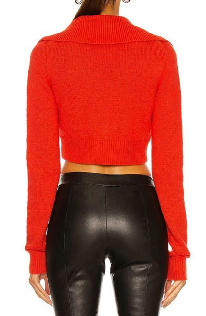 Black ish Diane Johnson Marsai Martin Red Cropped Cardigan marsai-martin-black-ish-cardigan