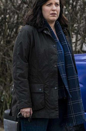 Jo Evans Emergence TV Show Allison Tolman Black Cotton Jacket