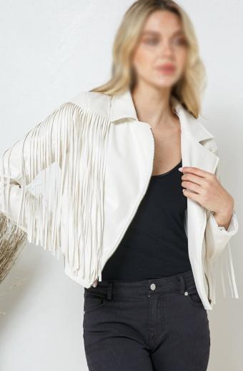 Mia Sara Ferris Bueller's Day Off Sloane Peterson Fringe Jacket