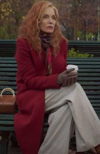 Michelle Pfeiffer French Exit Frances Price Long Trench Coat