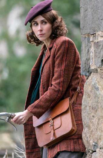 Virginia Hall Sarah Megan Thomas Call To Spy A Brown Wool Coat