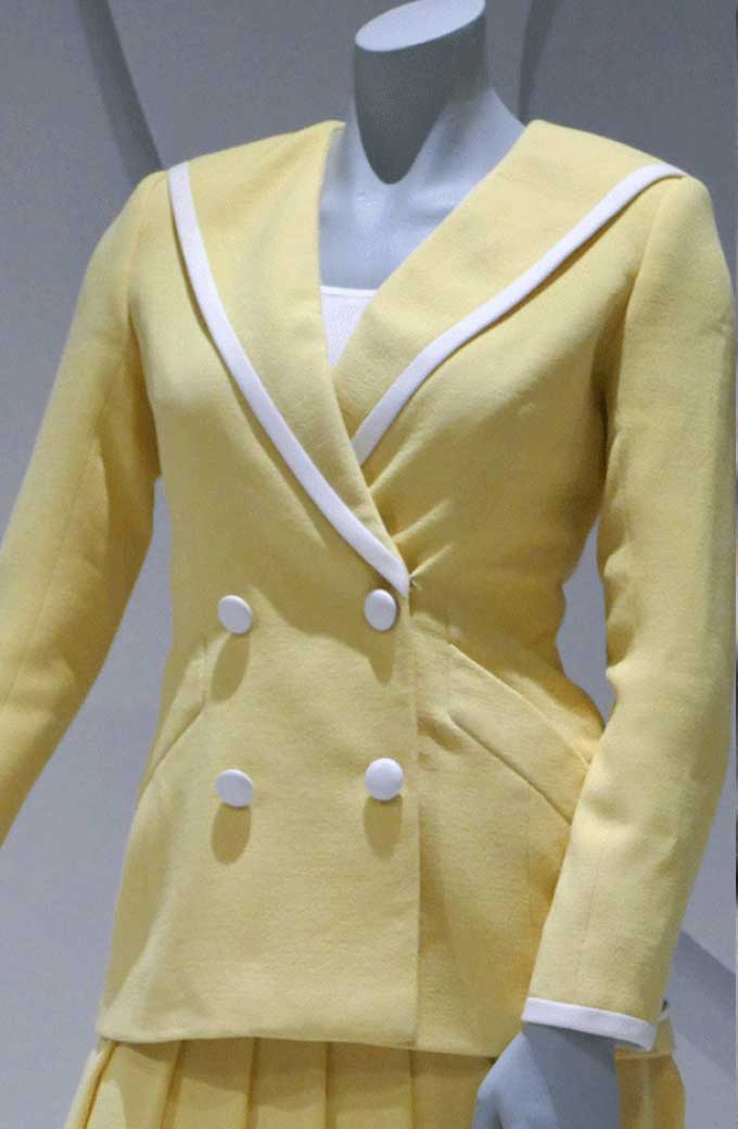 Princess Diana Spencer Kristen Stewart Yellow Wool Coat spencer-princess-diana-yellow-coat