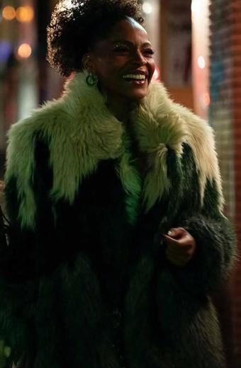Margaret Odette Sex Life Sasha Snow Fur Coat