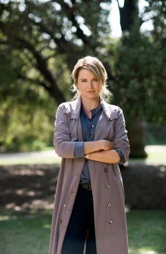 Lucy Lawless My Life Is Murder Alexa Crowe Cotton Coat