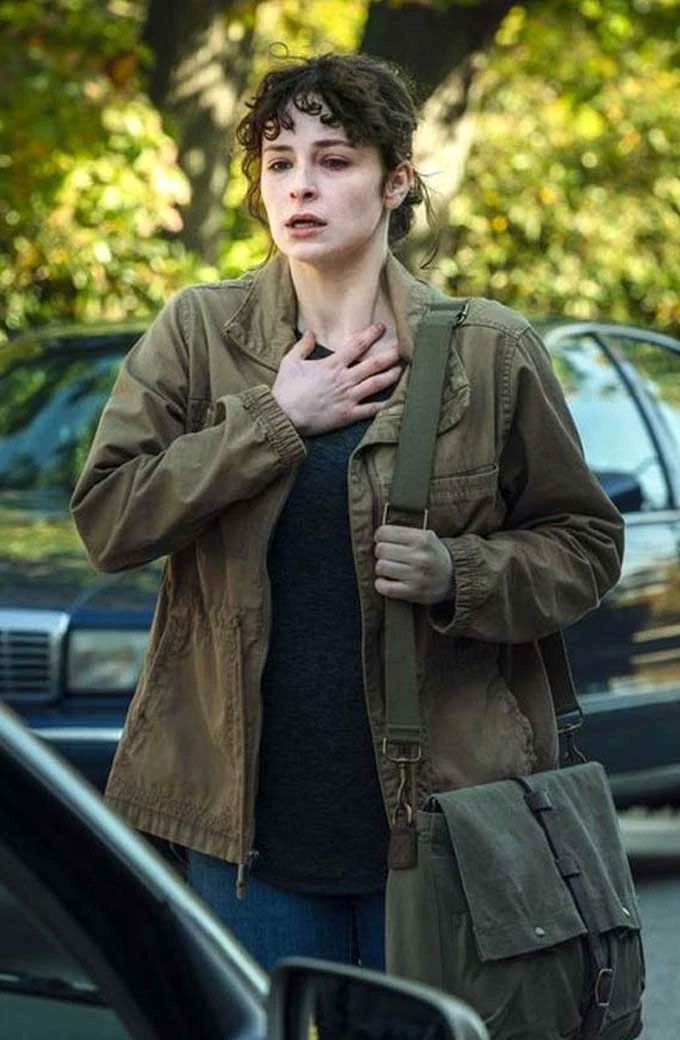 Ashleigh Cummings NOS4A2 Vic Mcqueen Brown Jacket