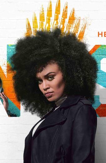 Pearl Thusi TV Series Queen Sono Black Biker Leather Jacket