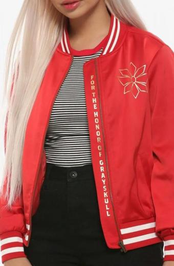 She Ra Princesses of Power Aimee Carrero Satin Bomber Jacket