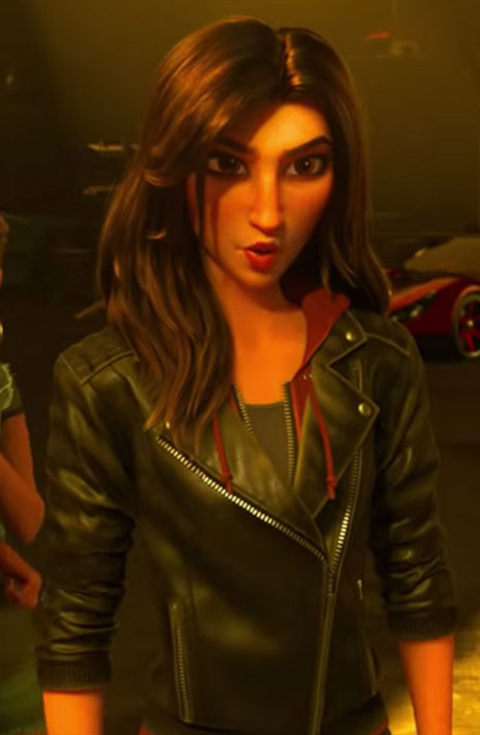 Gal Gadot Ralph Breaks The Internet Shank Biker Jacket